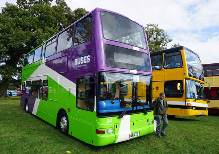 Ipswich Buses Dennis Trident Plaxton President 24